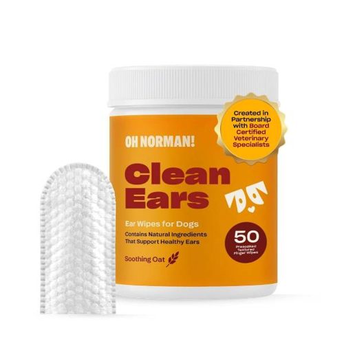 Ear Cleaning Finger Wipes for Dogs & Cats (50 ct)